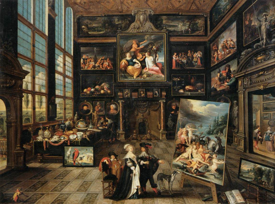 File Cornelis De Baellieur Interior Of A Collector S