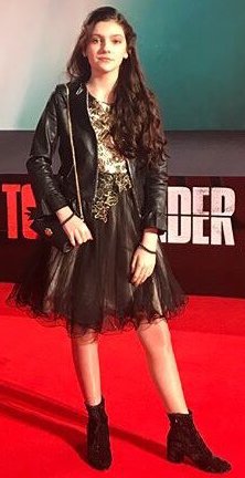 File:Emily Carey Tomb Raider European Premiere Red Carpet (cropped).jpg