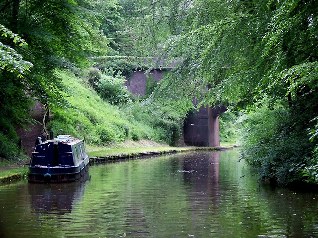 File:Grub Street Cutting near Norbury, Staffordshire - geograph.org.uk - 1390107.jpg