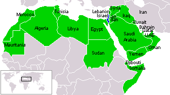 File:Israel and Arab states map n.png