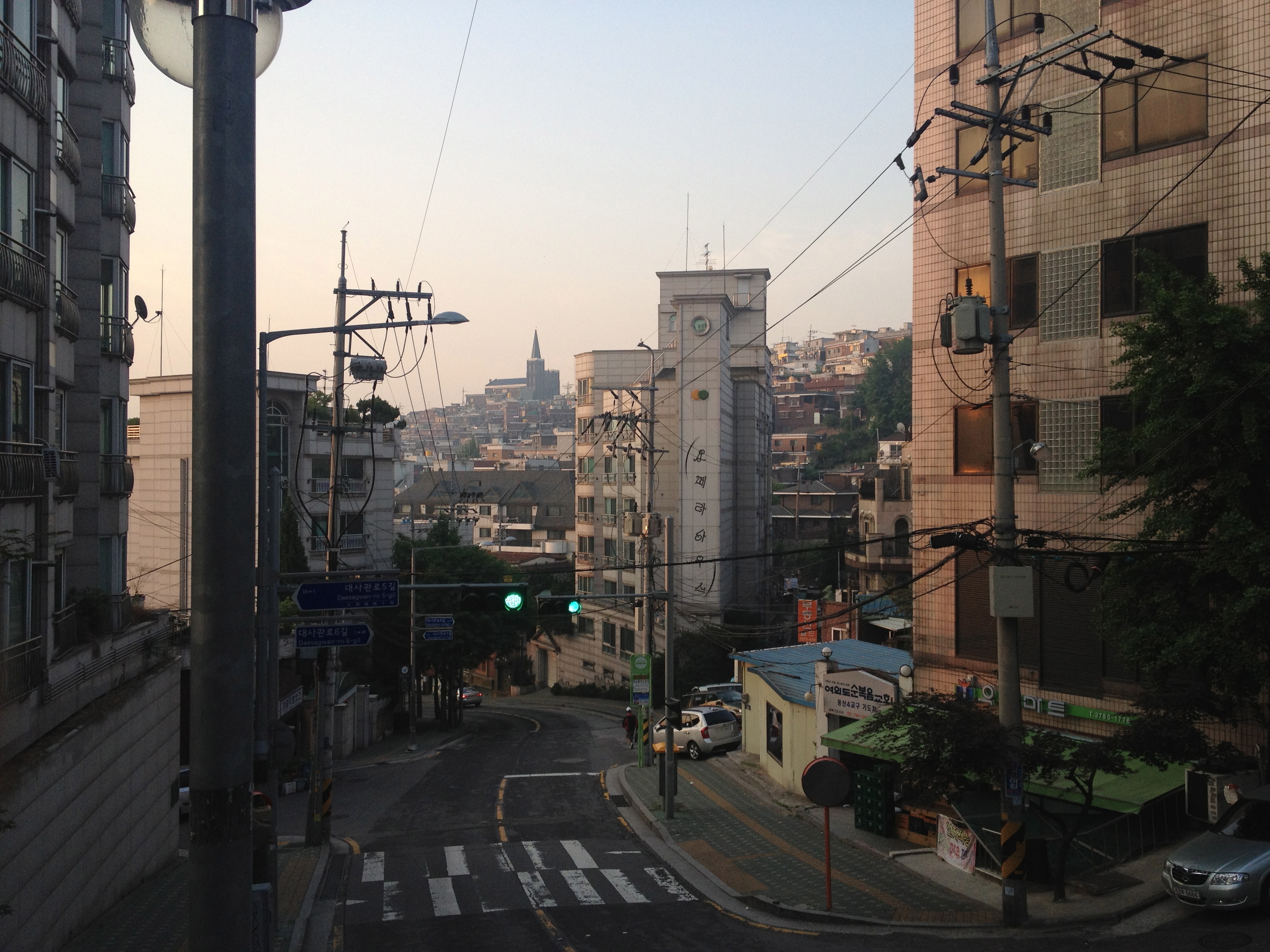 Itaewon dawn May 2012