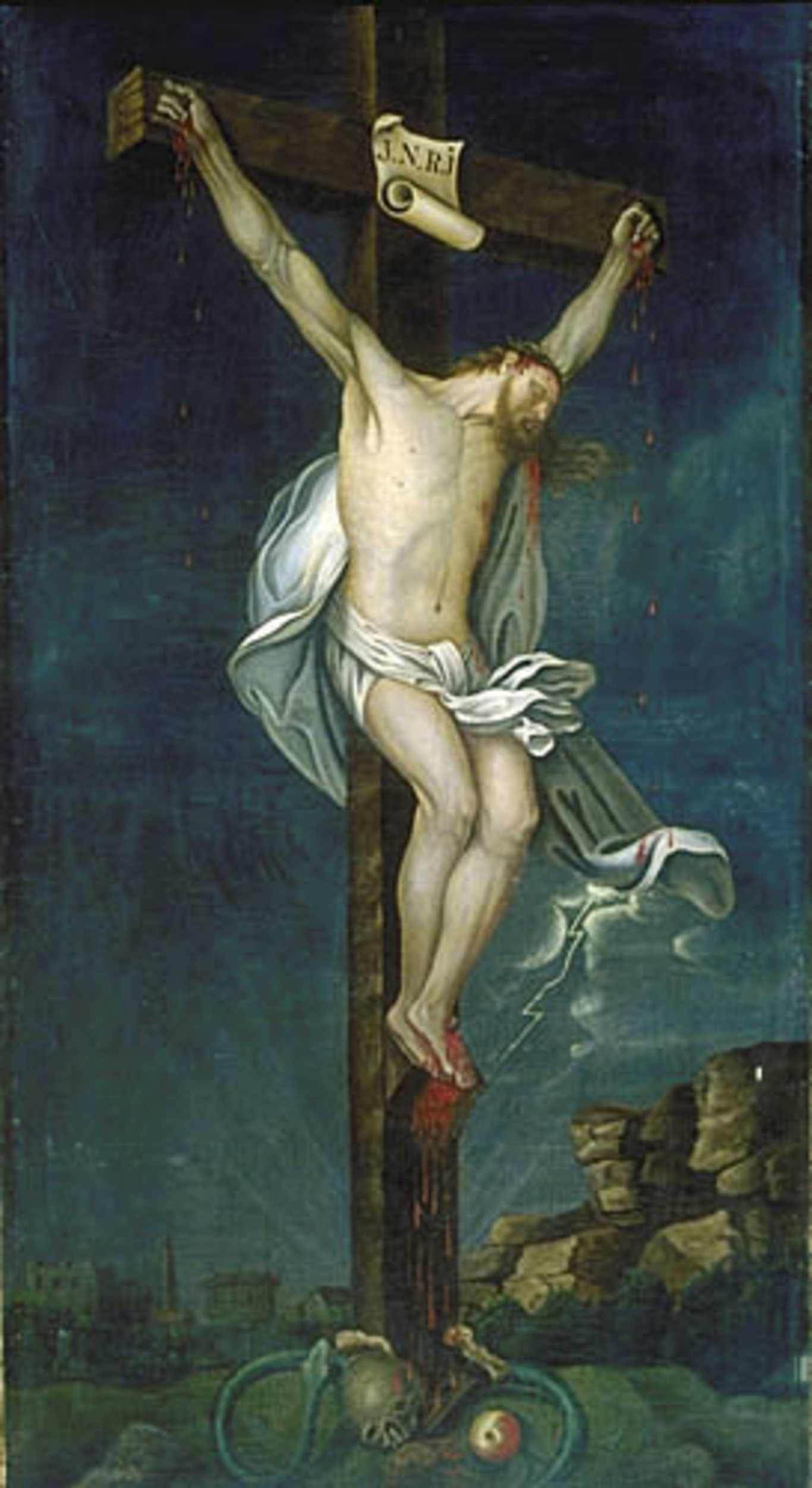 Tage en risiko det kan stilhed File:Jean-Baptiste Roy-Audy - Christ en croix - MNBAQ.jpg - Wikimedia  Commons