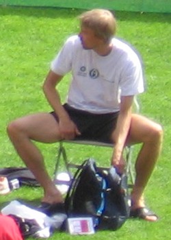 Johan Meriluoto Kalevan kisoissa 2008