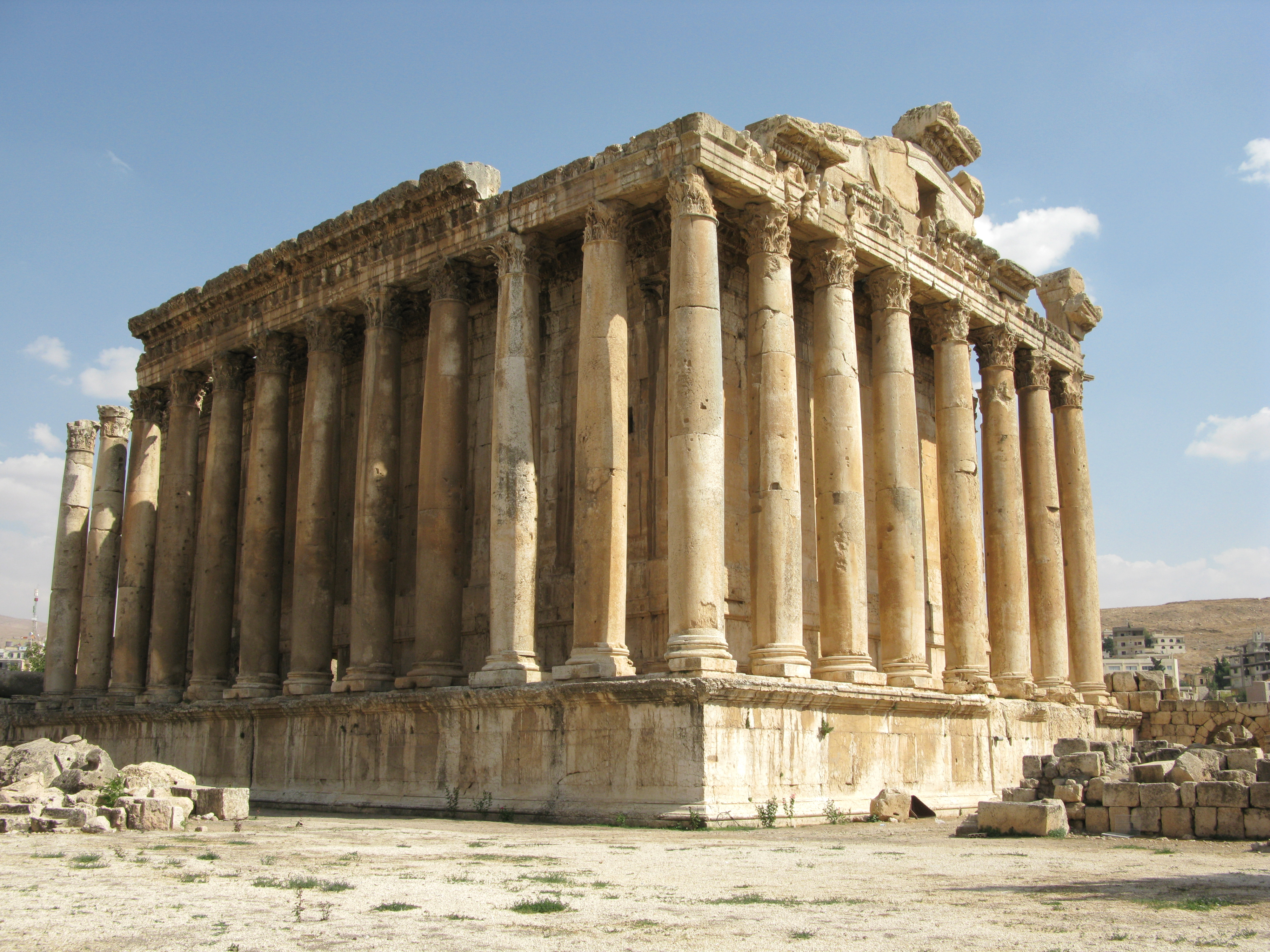 File:Lebanon, Baalbek, Temple of Bacchus 2.jpg - Wikipedia