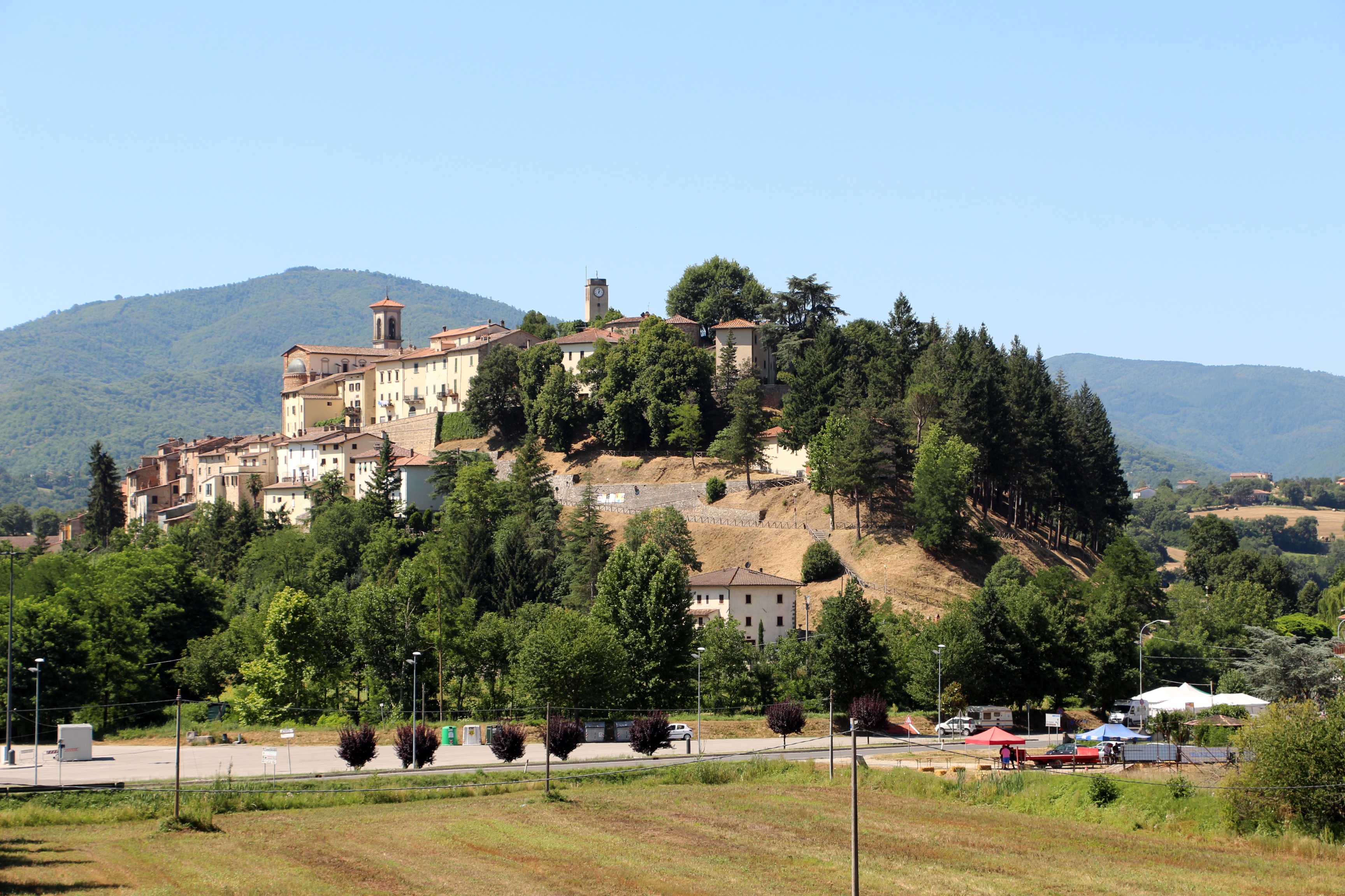 Monterchi, veduta