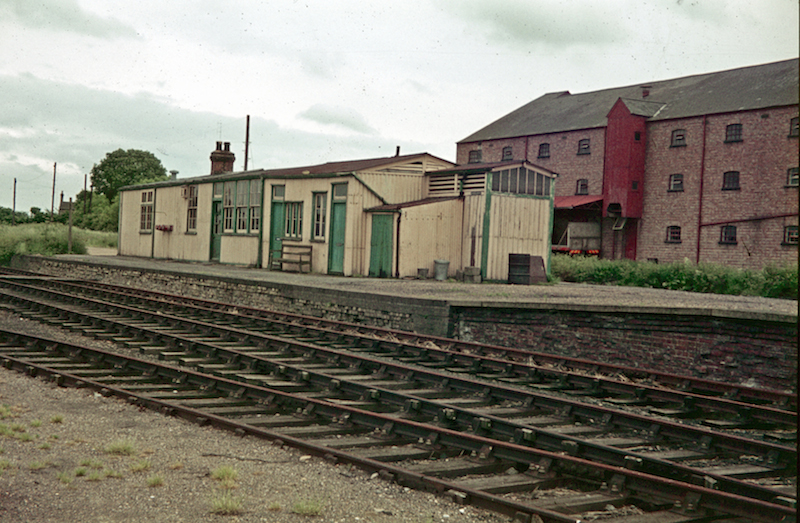 12 Somersham Railway Station Photo St Ives to Warboys and Chatteris Lines. 