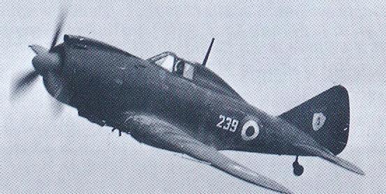 Italian Royal Air Force 1/100 Reggiane RE 2002 ARIETE 1942 Fascismo 