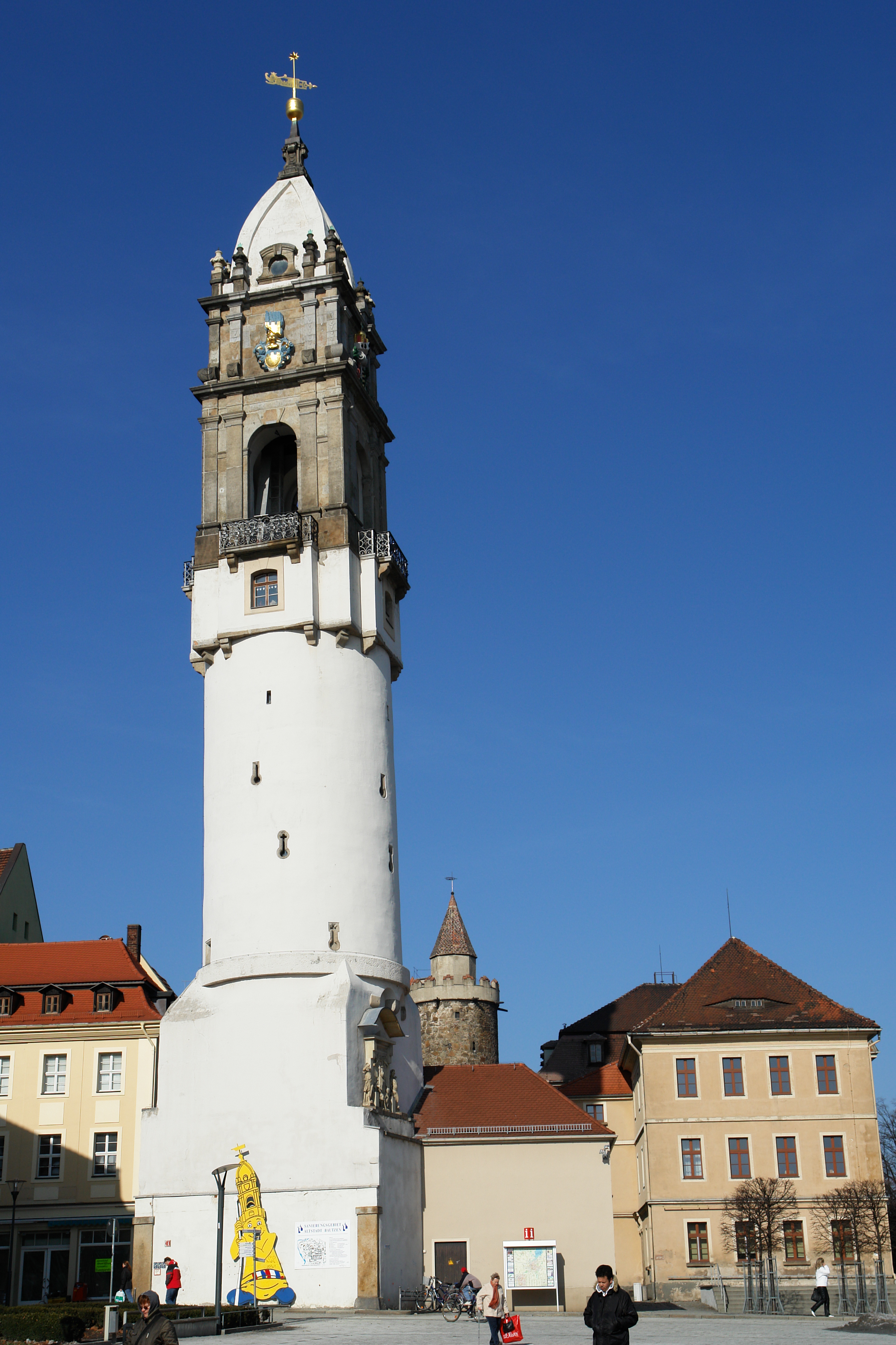 The leaning ''Reichenturm''