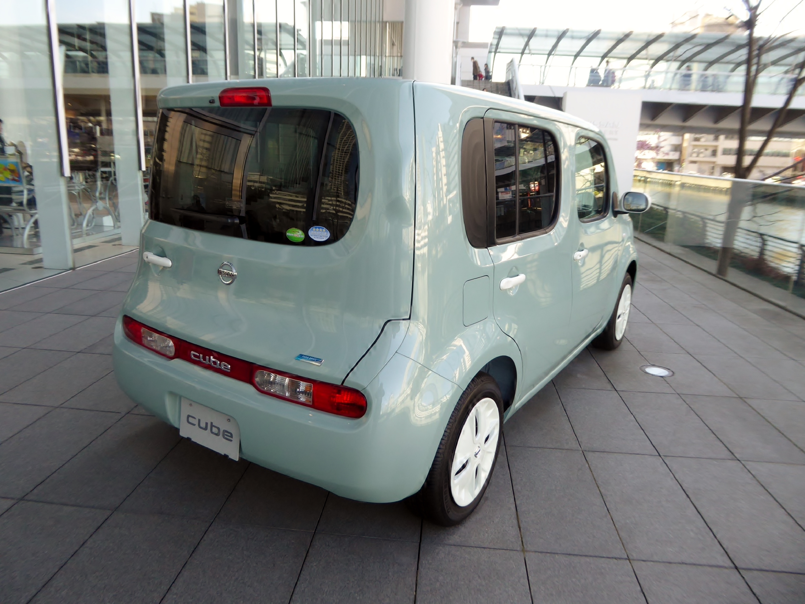 File The Rearview Of Nissan Cube 15x V Selection Dba Z12 At Nissan Global Headquarters Gallery Jpg Wikimedia Commons