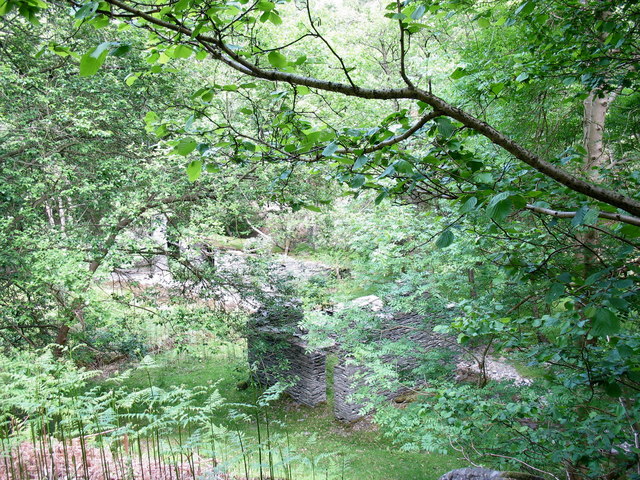 File:The ruins of Nant y Pandy Mill - geograph.org.uk - 485495.jpg