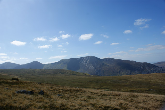 File:Y Garn, Foel Goch, Mynydd Perfedd, Carnedd y Filiast and Penrhyn Quarry - geograph.org.uk - 1495603.jpg