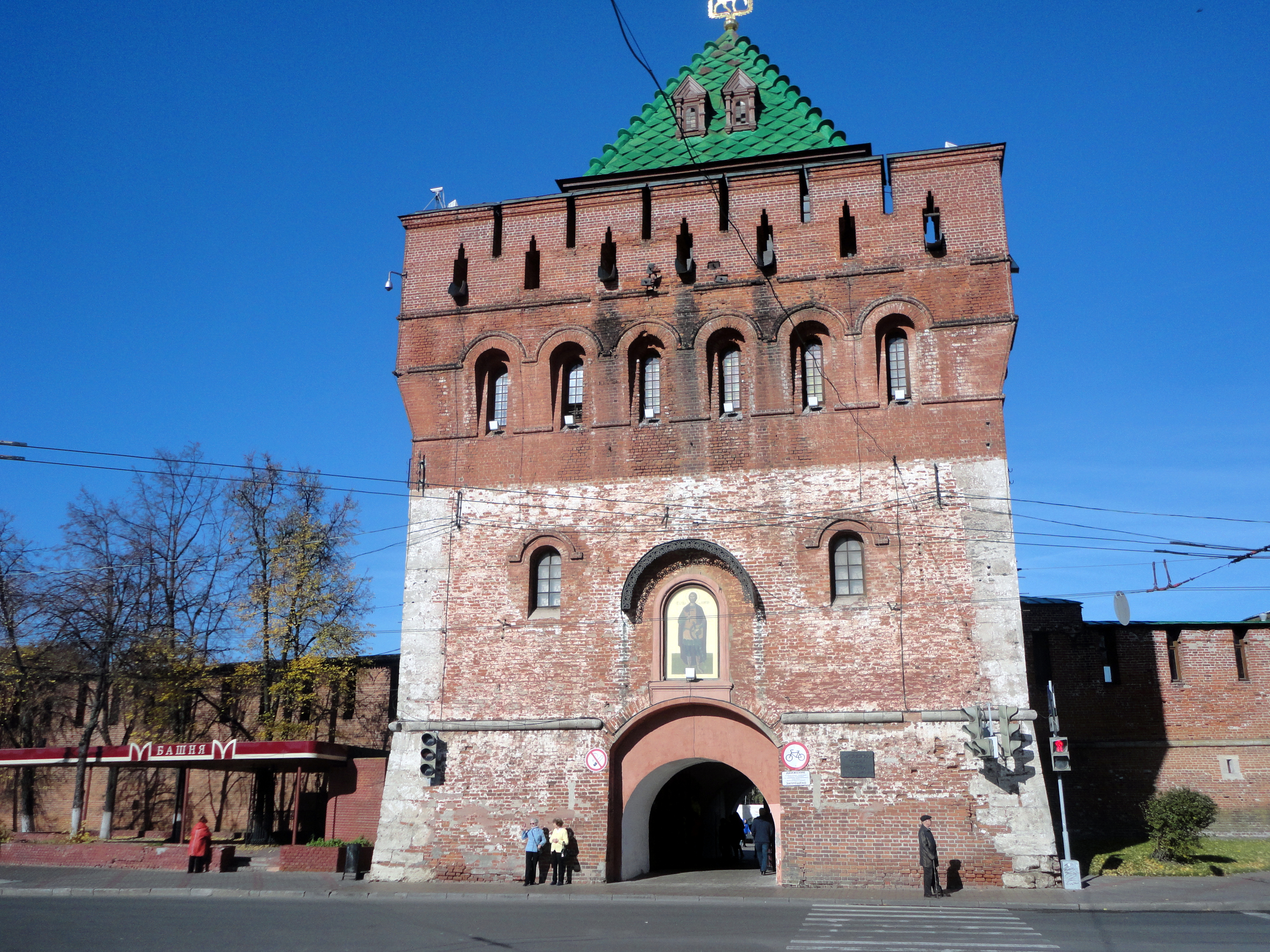 дмитриевская башня в нижнем новгороде