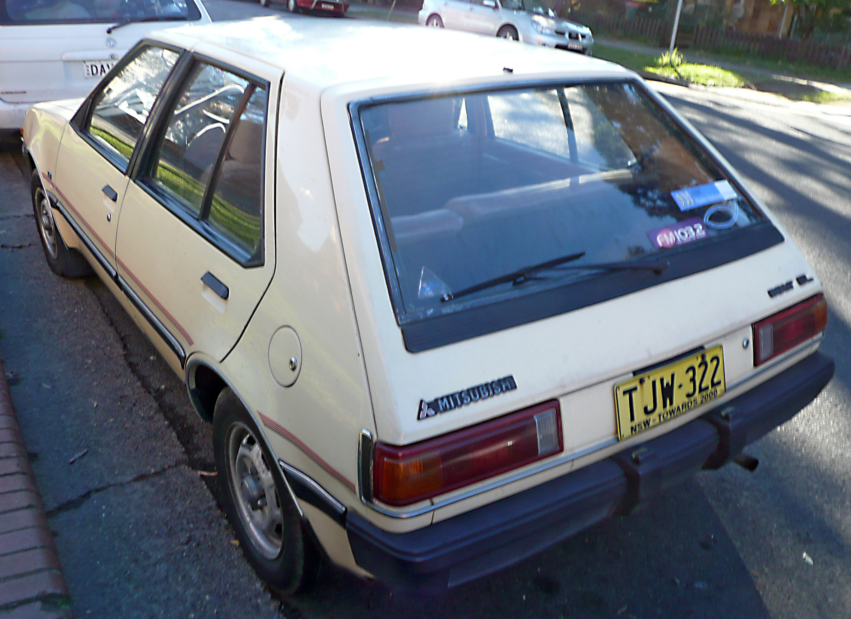 File 1986 Mitsubishi Colt Rc Gl 5 Door Hatchback 09 07 18 02 Jpg Wikimedia Commons