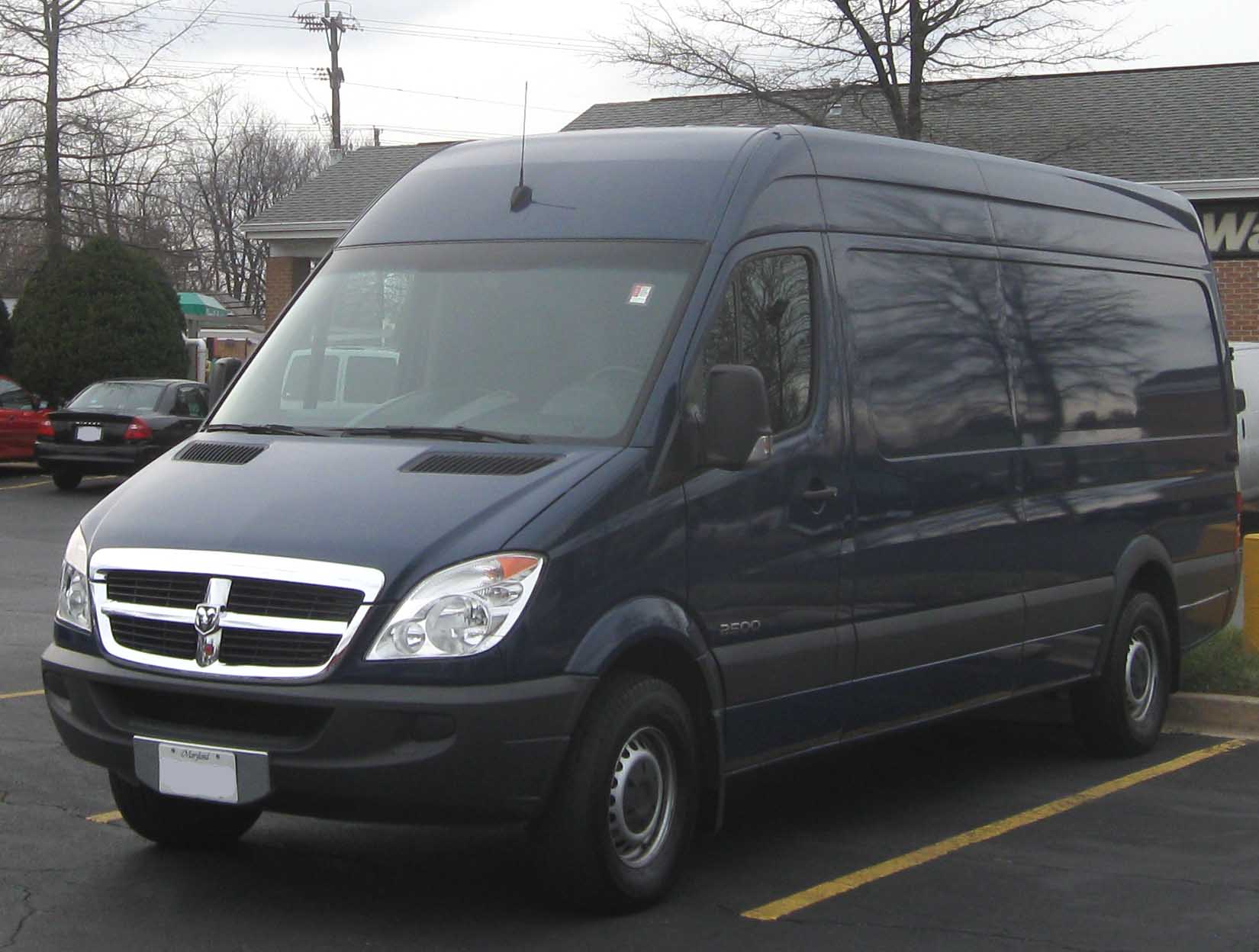 Dodge mercedes van #5