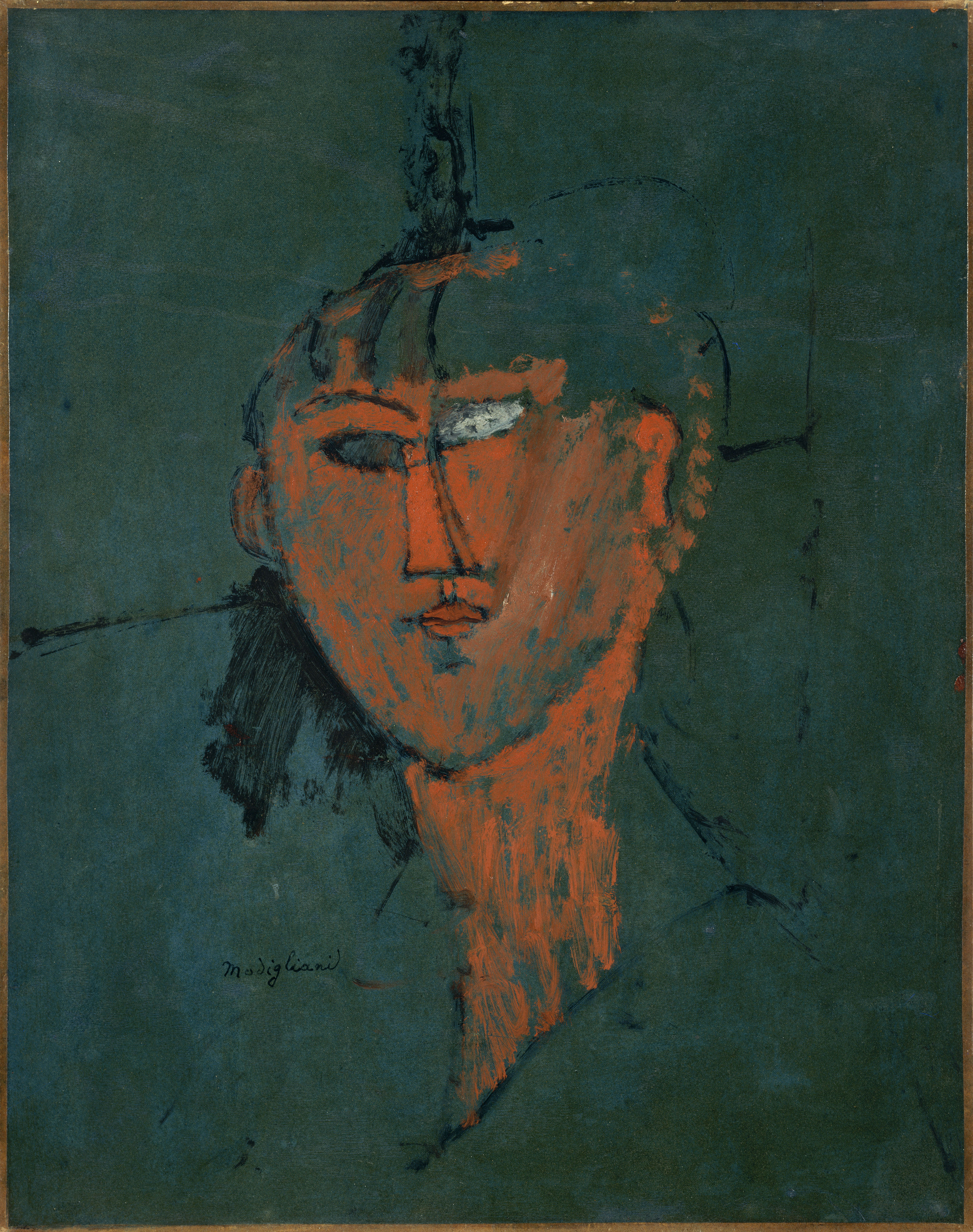 File:Amedeo Modigliani - Tête rouge - 1915 - 001.jpg - Wikimedia