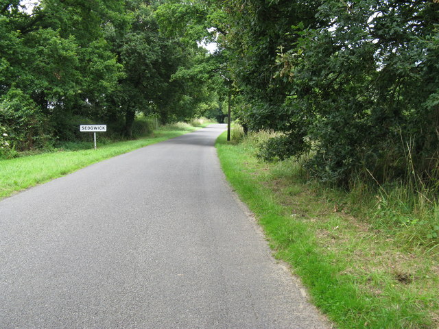 File:Approaching Sedgewick on Broadwater Lane - geograph.org.uk - 1418751.jpg