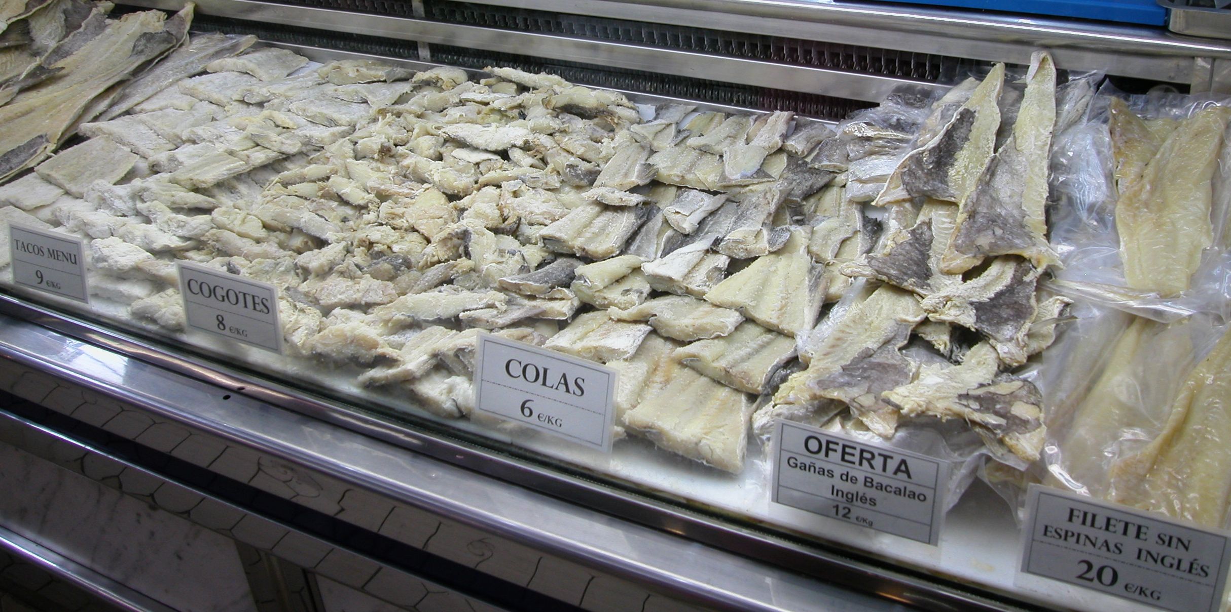 Cuanto tiempo dura el bacalao salado en la nevera