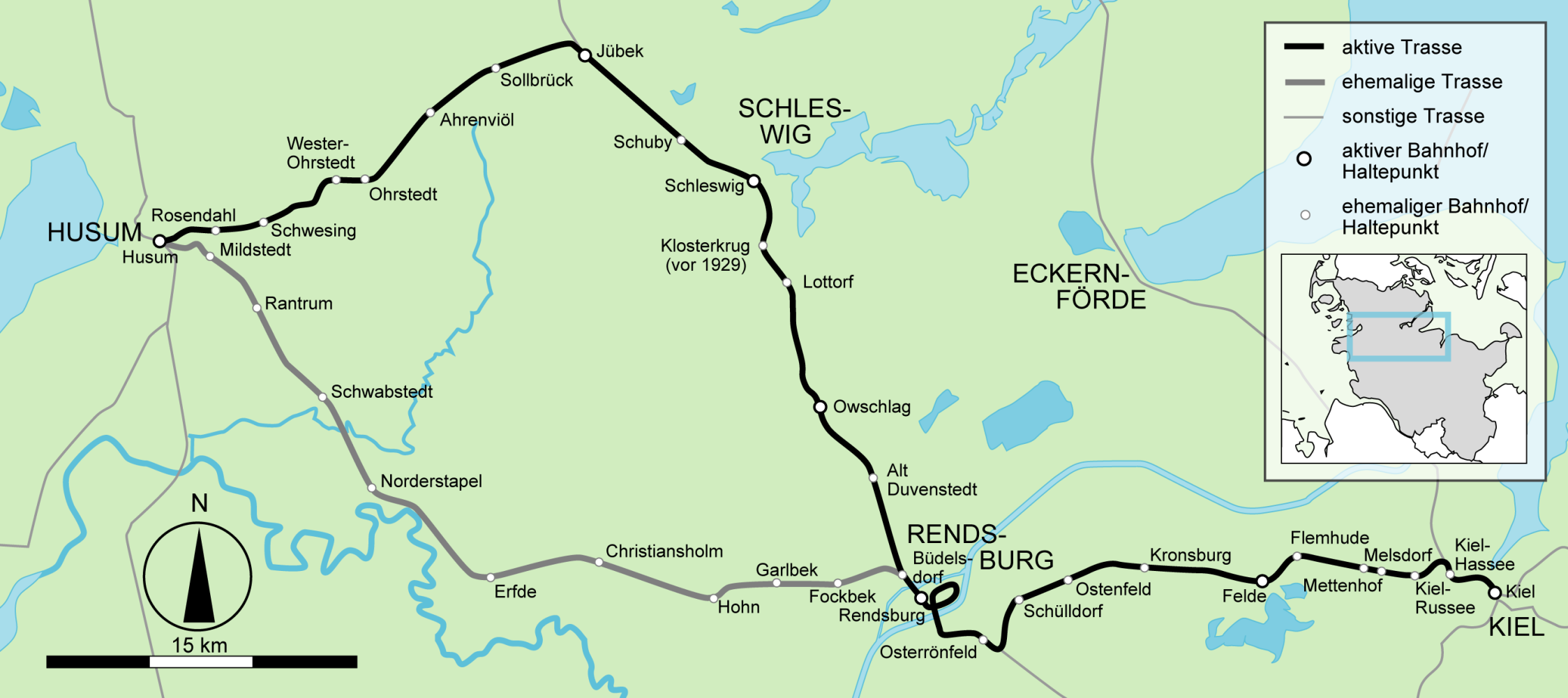Husum–Kiel railway - Wikiwand