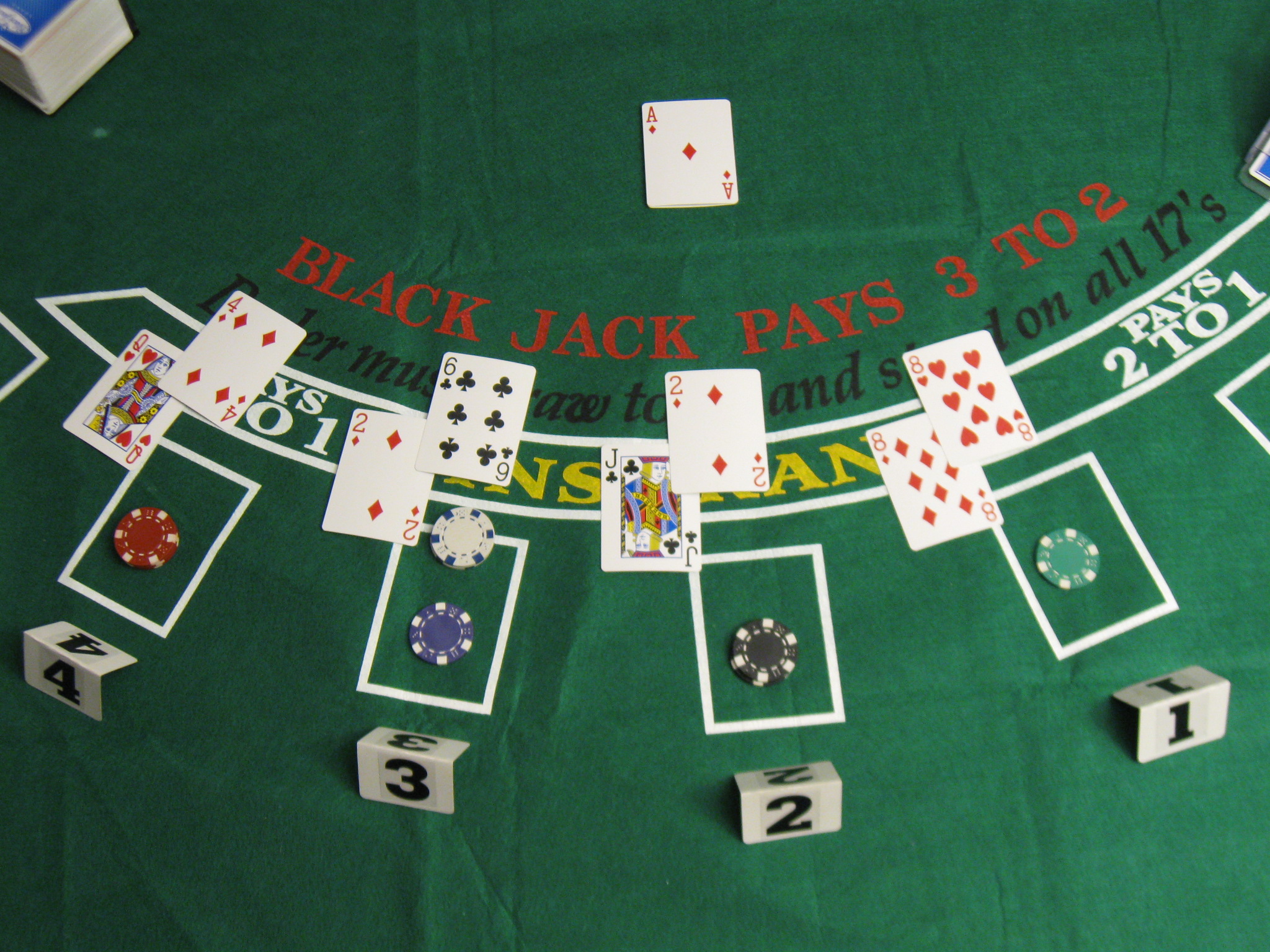 black jack gratis online