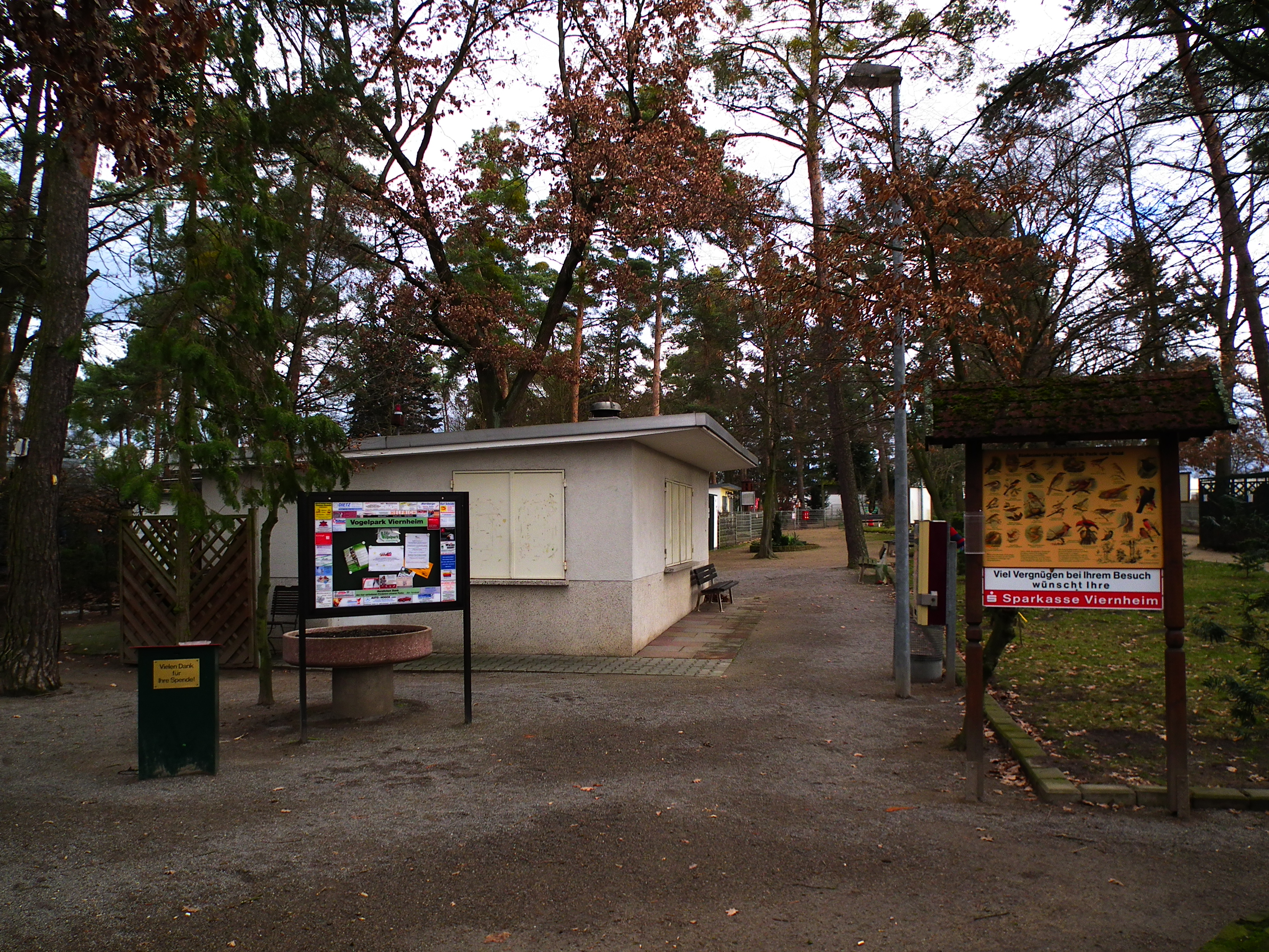 Vogelpark in Viernheim (Hessen, Deutschland)