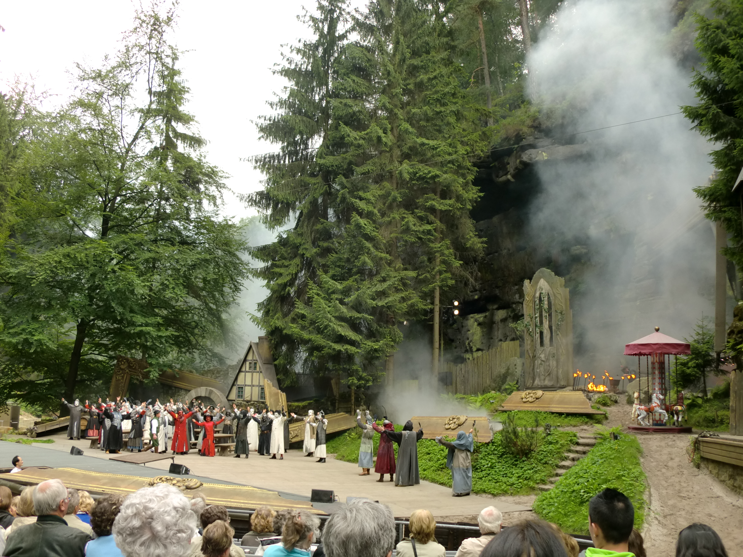 Felsenbühne Rathen, Vorstellung: Freischütz