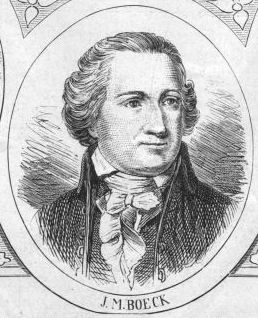 <span class="mw-page-title-main">Johann Michael Böck</span> German actor (1743–1793)