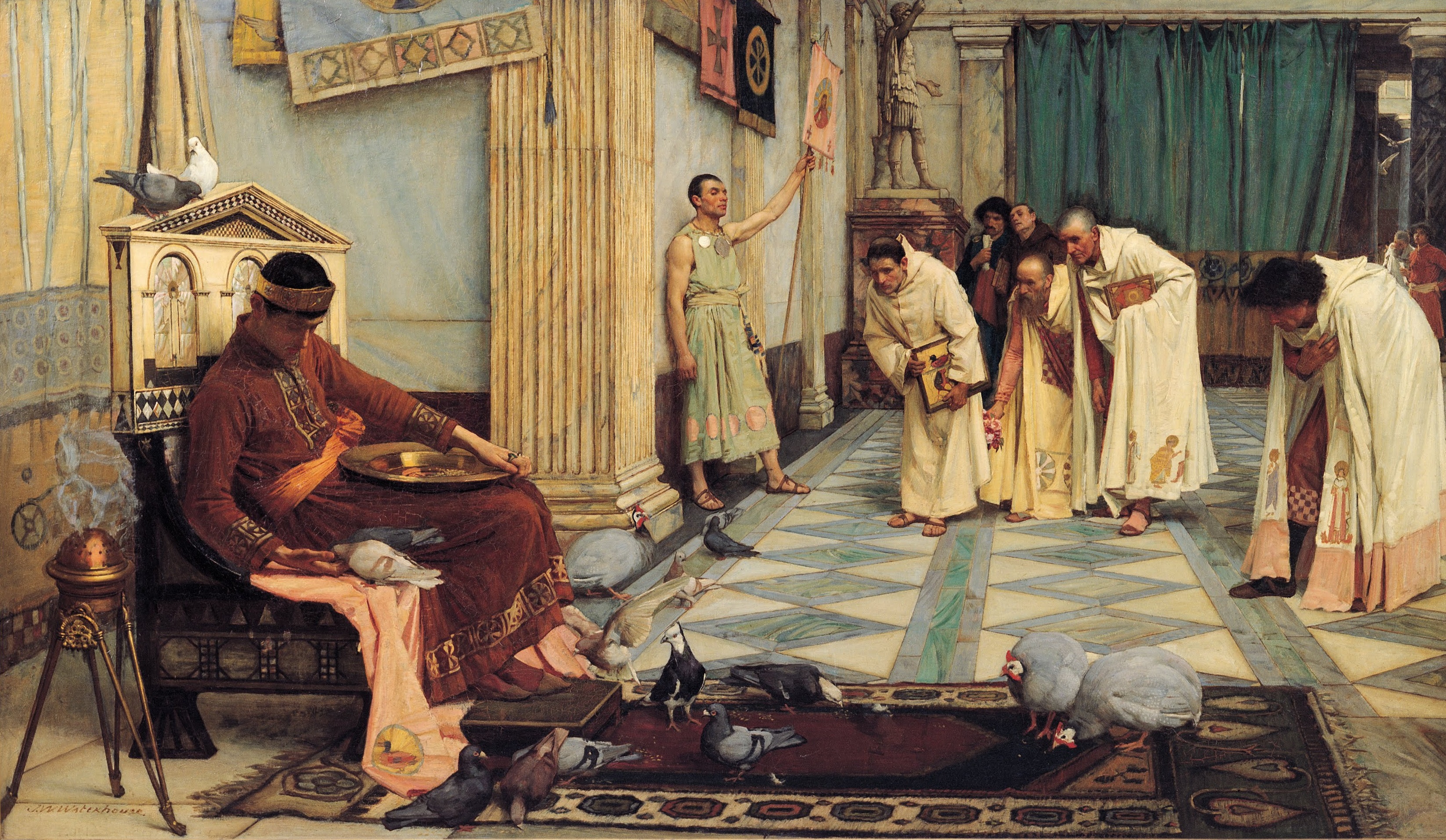roman general painting