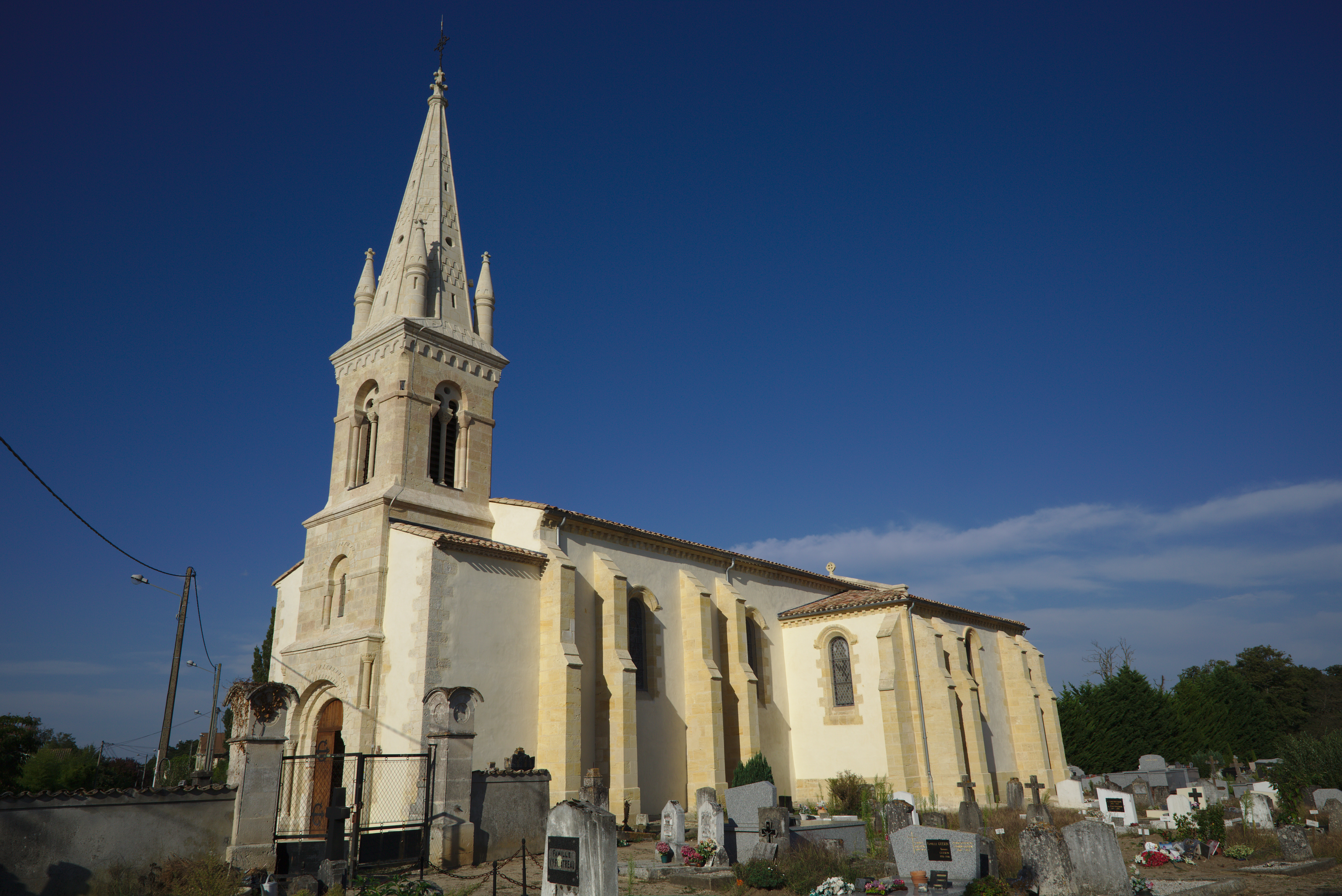 Eglise Notre-Dame de Lanton  France Nouvelle-Aquitaine Gironde Lanton 33138