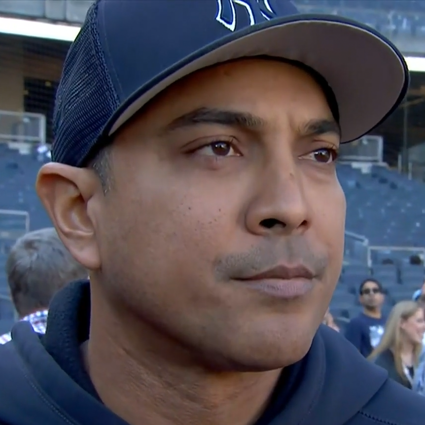 Rojas with the Yankees in 2022