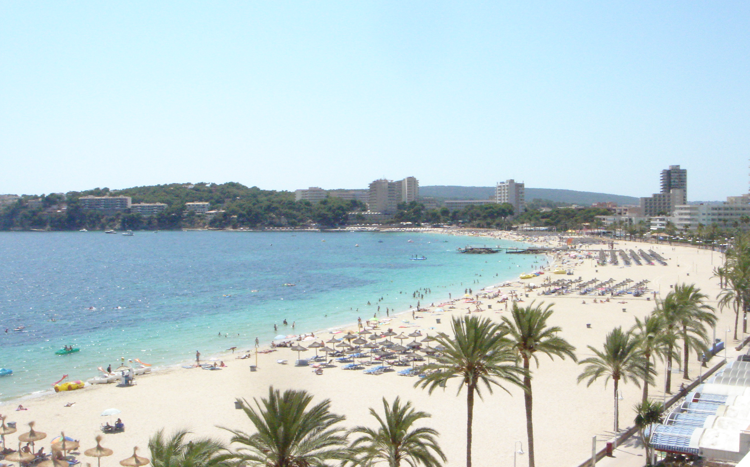 Magaluf beach, Majorca