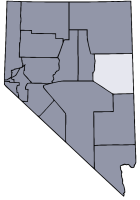 File:Nevada map showing White Pine County.png