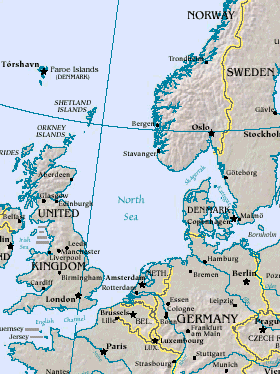 Төньяҡ диңгеҙ картаһы