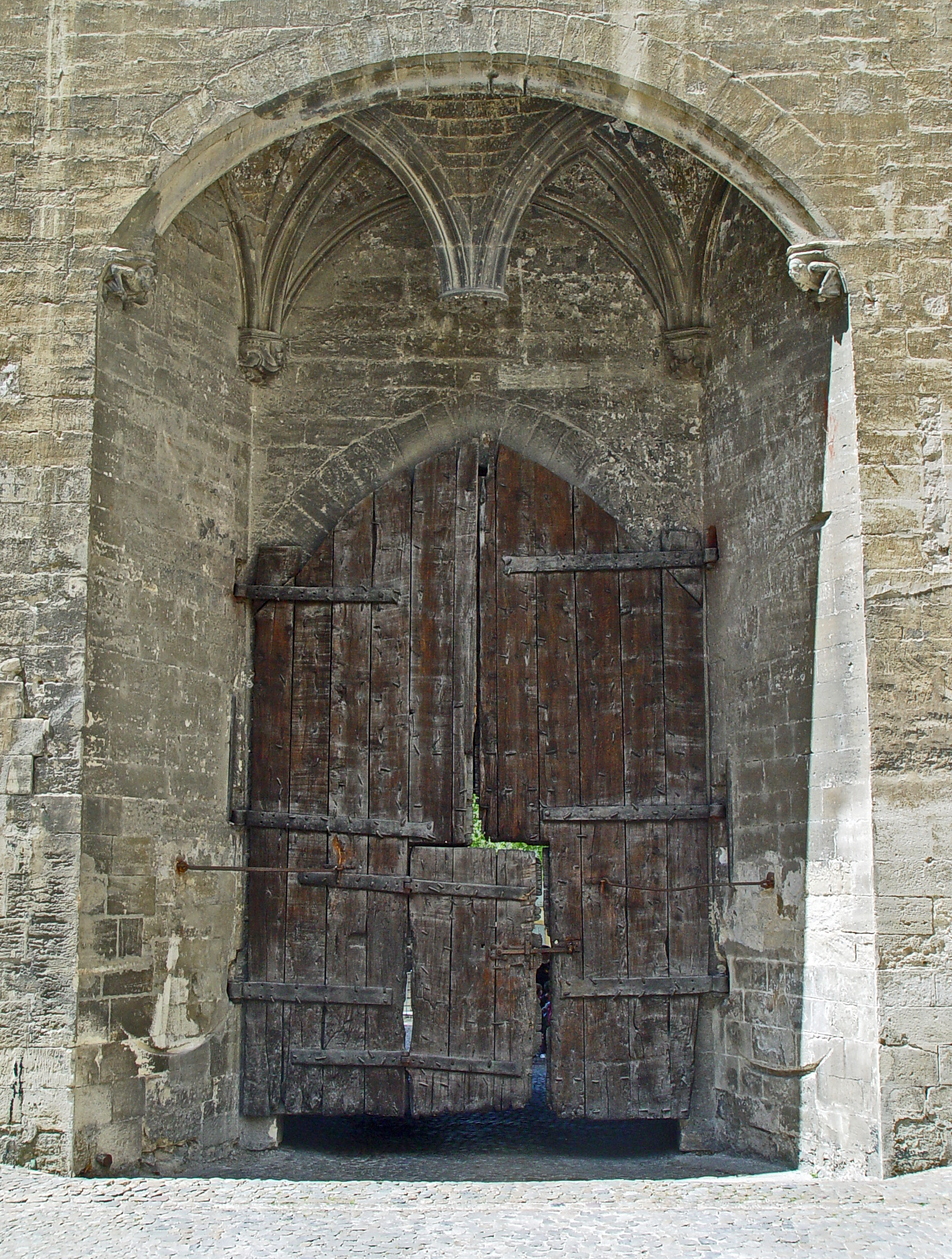 large doorway gate