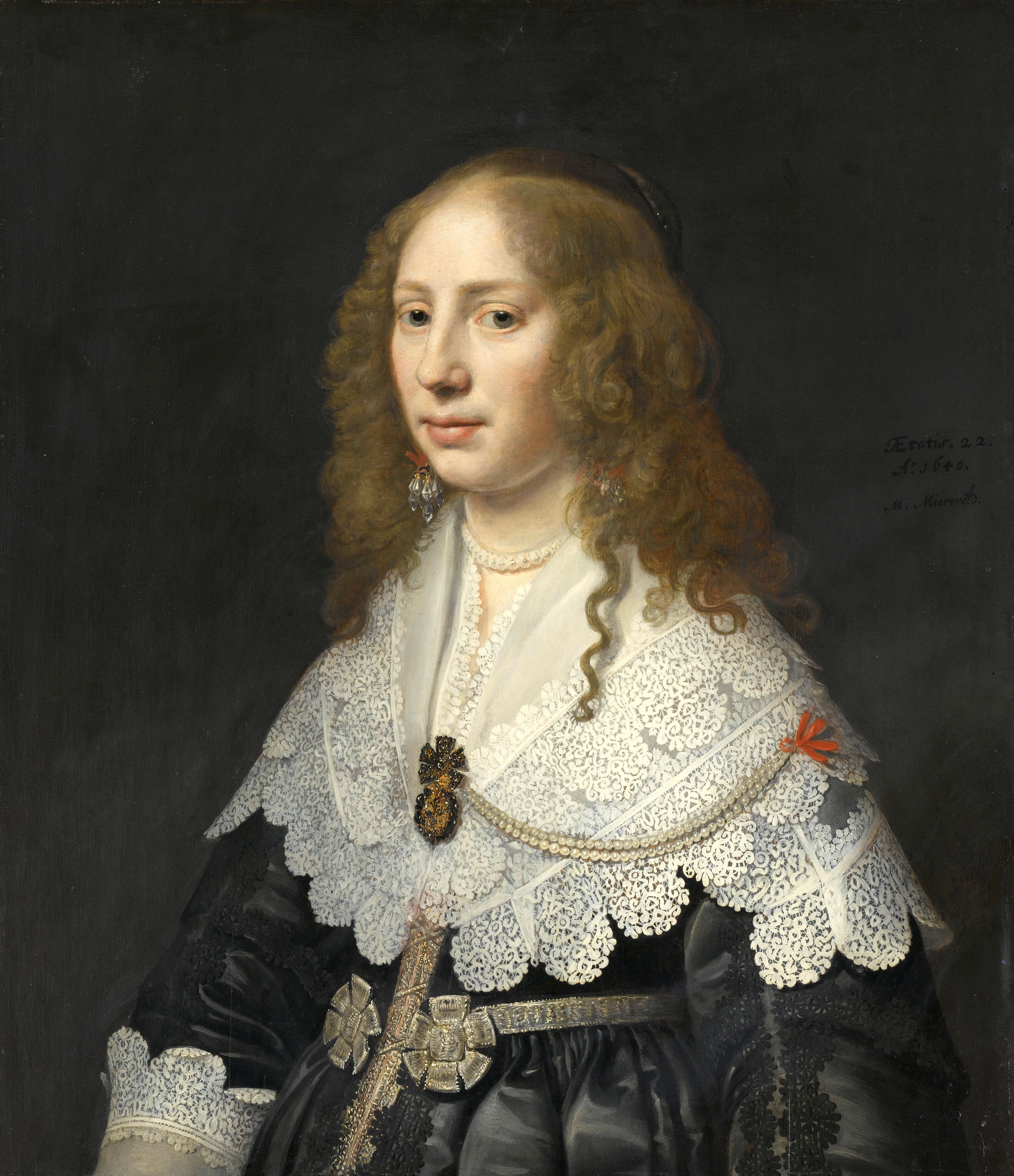 Михиль Янсон Ван Миревельт женский портрет