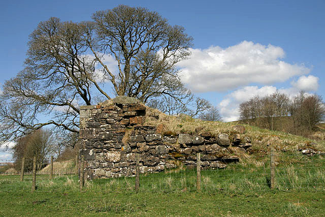 Remains of Mangerton Tower Clan Armstrong
