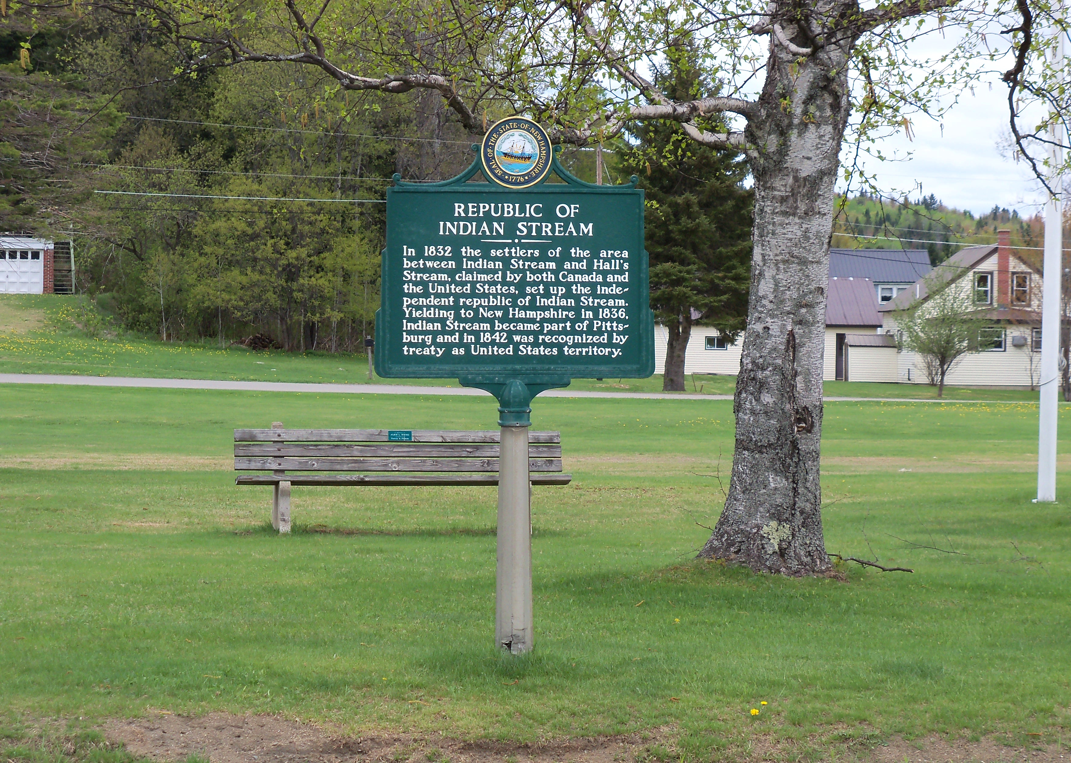 The Country that used to Exist between the US and Canada