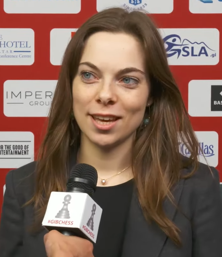 Round 3 GibChess post-game interview with Dina Belenkaya 