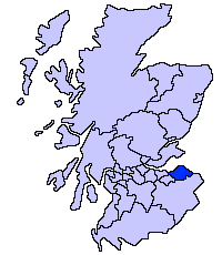 East Lothian shown within Scotland ScotlandEastLothian.png