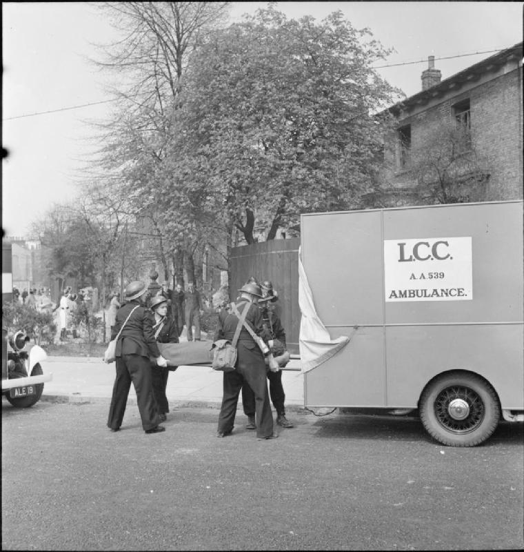 Лондон 1942 год.