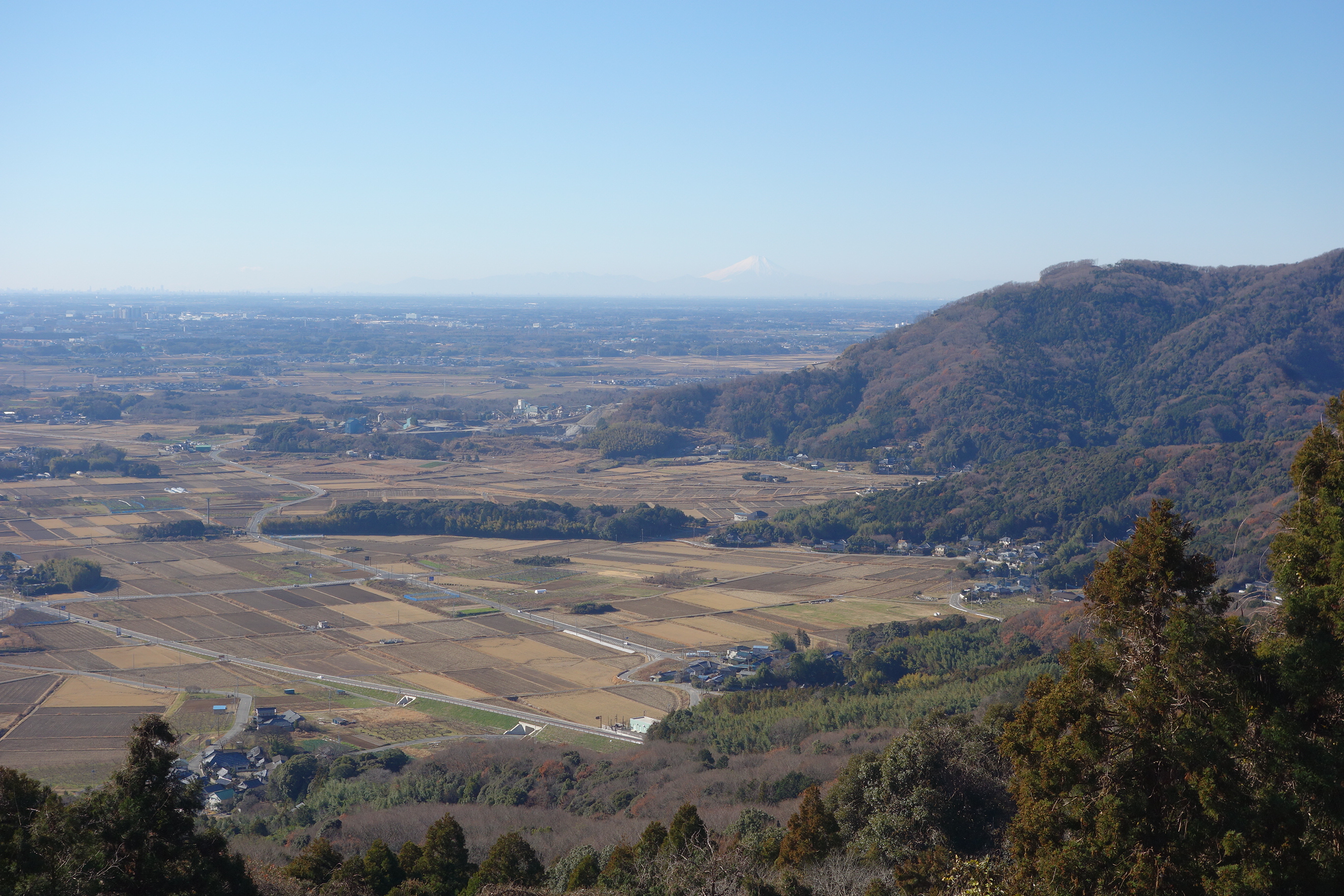 File 土浦市朝日峠からつくば市と富士山 Panoramio Jpg Wikimedia Commons