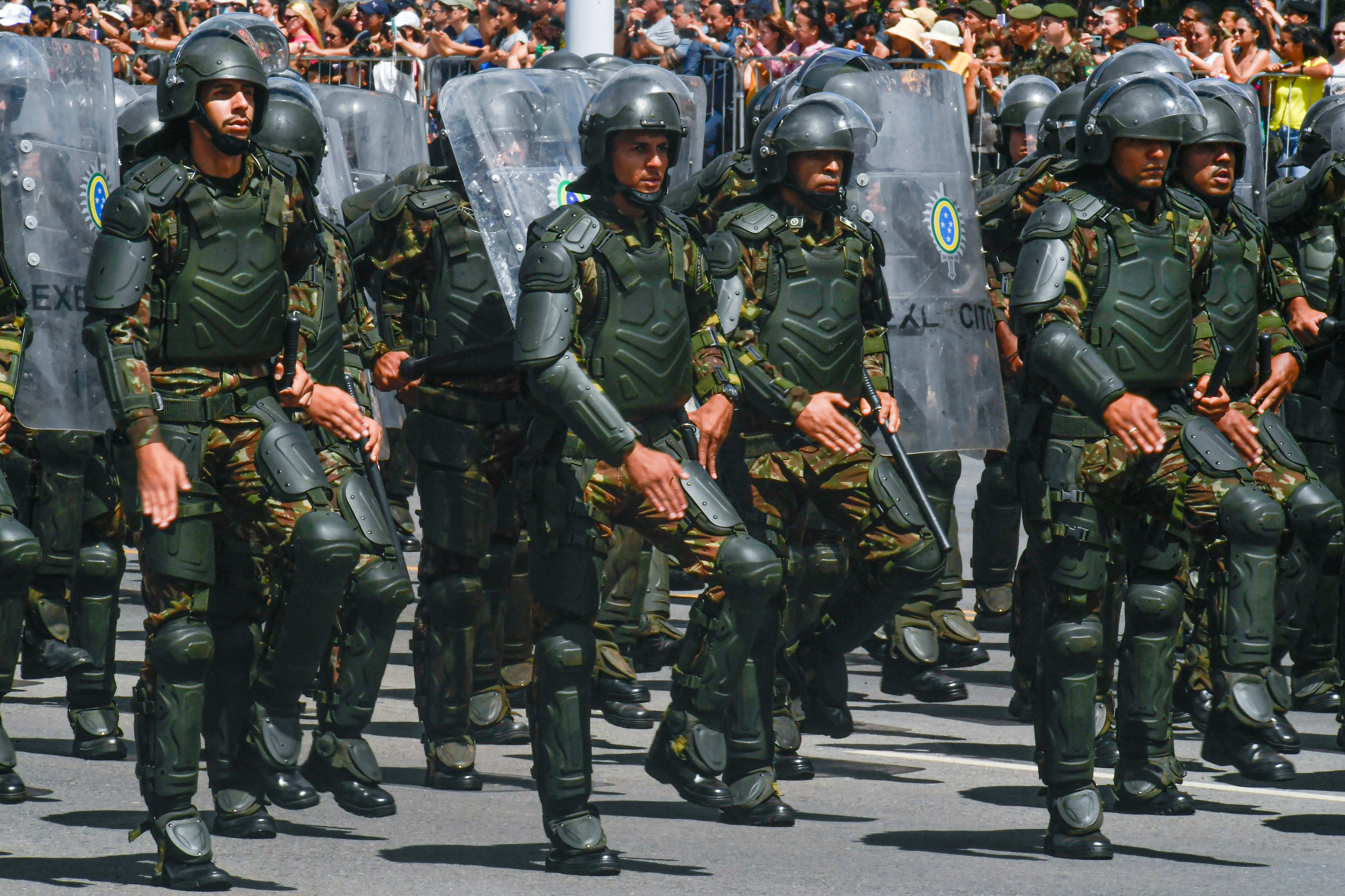 Exército Brasileiro - Durante as instruções no campo, todo soldado