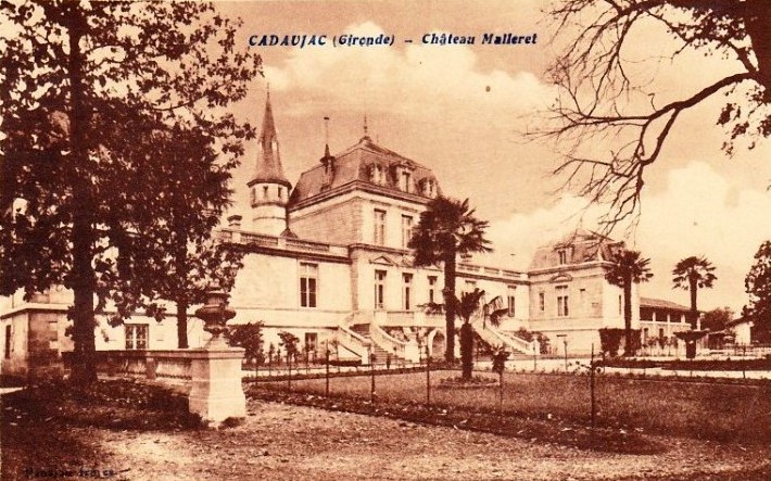 File:Cadaujac château Malleret 2.jpg