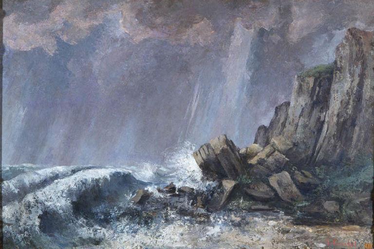 File:Courbet - La Trombe, Etretat, 1869 ; 1870.jpg