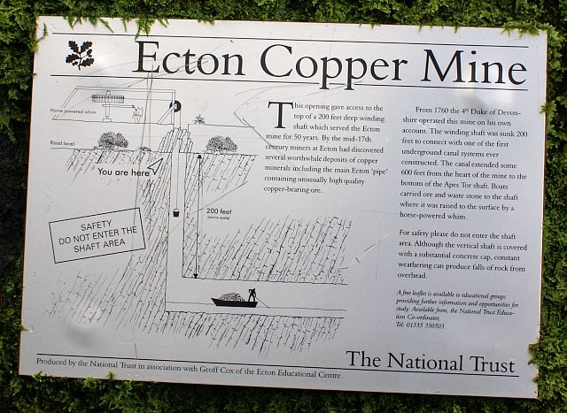 File:Ecton Copper Mine information plaque - geograph.org.uk - 326511.jpg