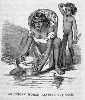 File:Gold Rush Indian Woman Panning.jpg