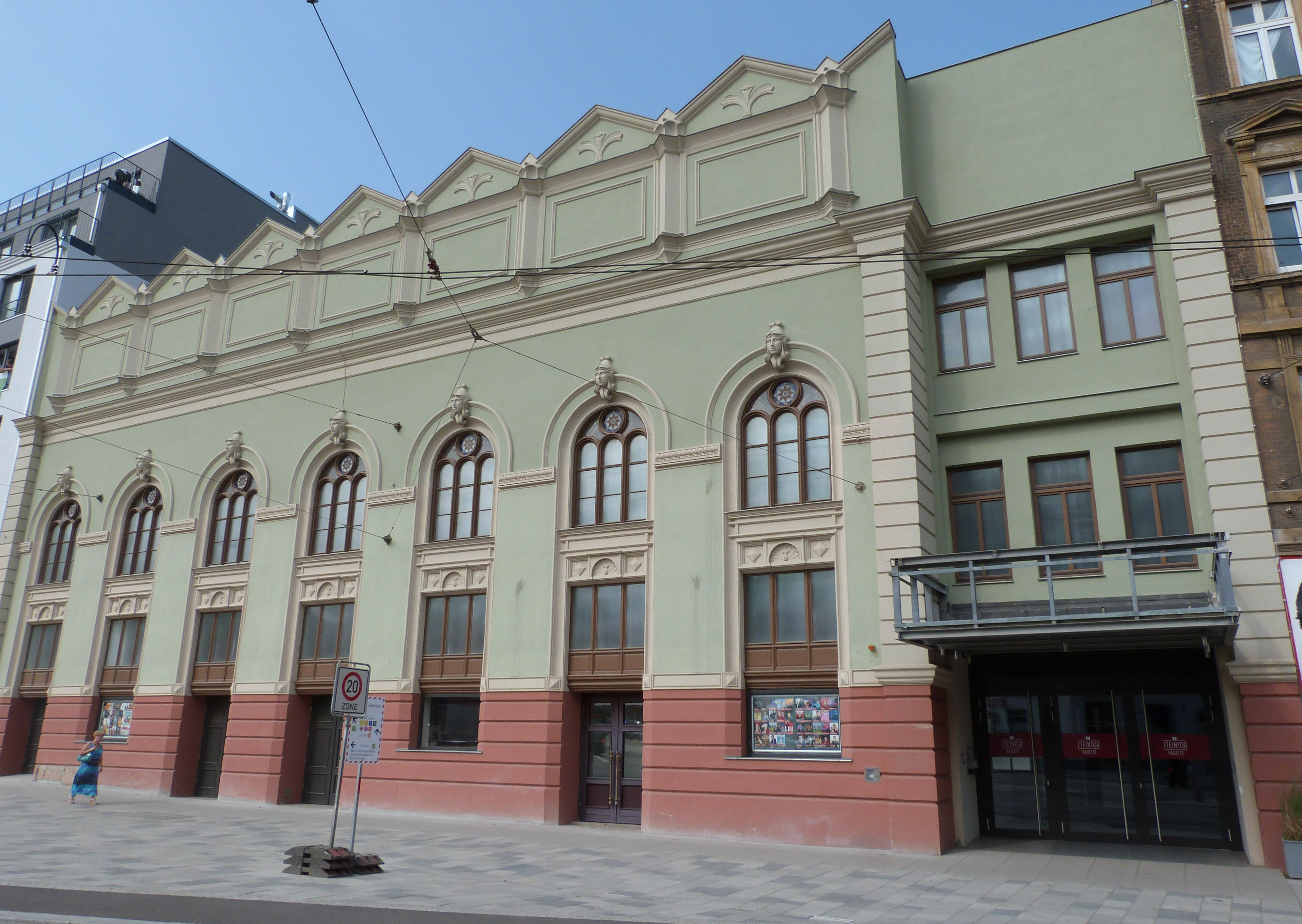 Steintor Variety Theatre in Halle (Saale), Saxony-Anhalt