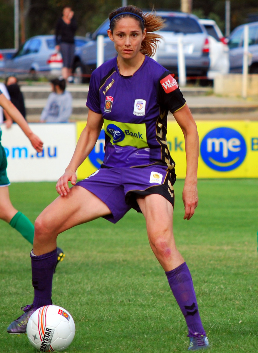 Gill playing for Perth Glory