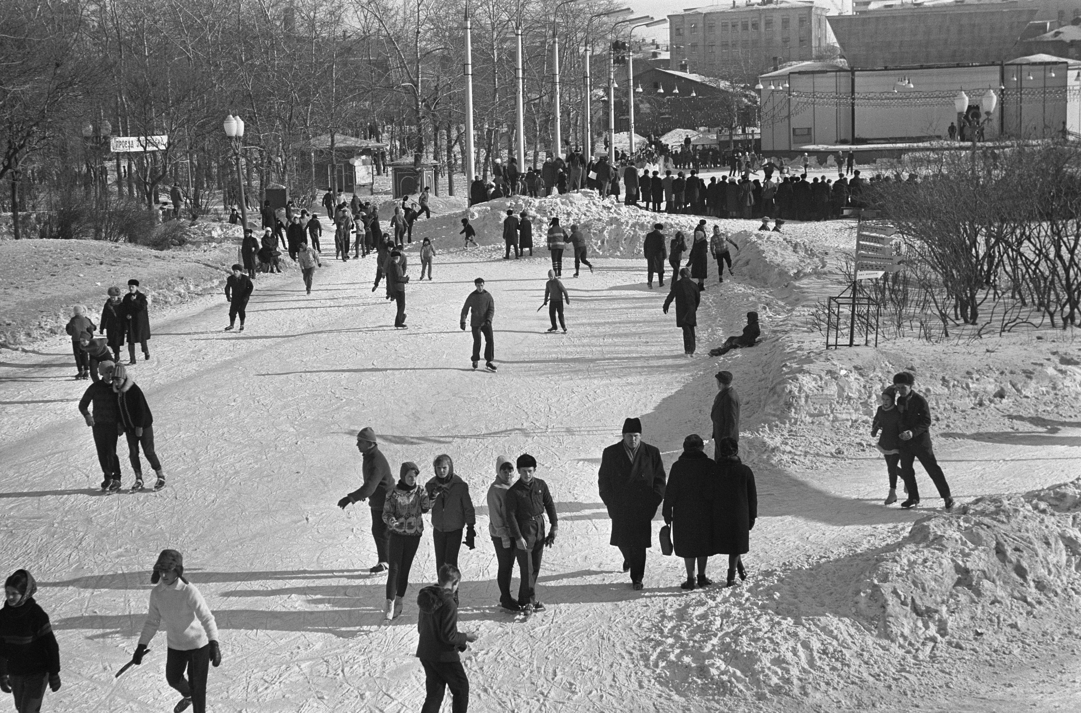 парк горького ретро