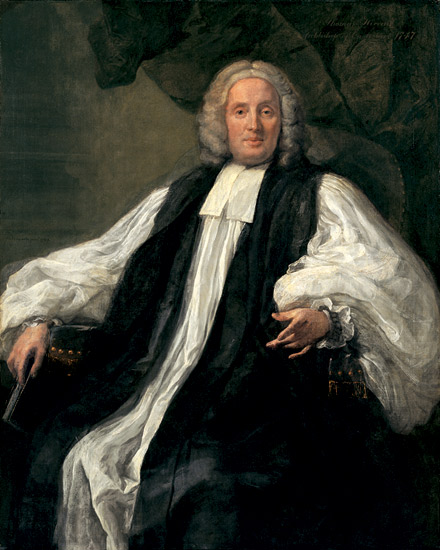 Portrait by [[William Hogarth]]