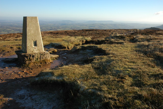 Trig point on the Black Hill - geograph.org.uk - 1072824